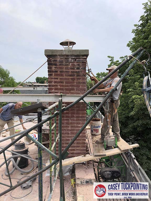 chimney repair chicago tuckpointing