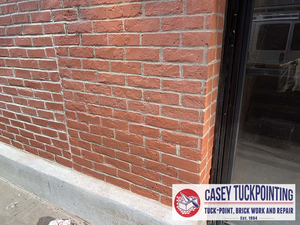 Brick repair casey tuckpointing